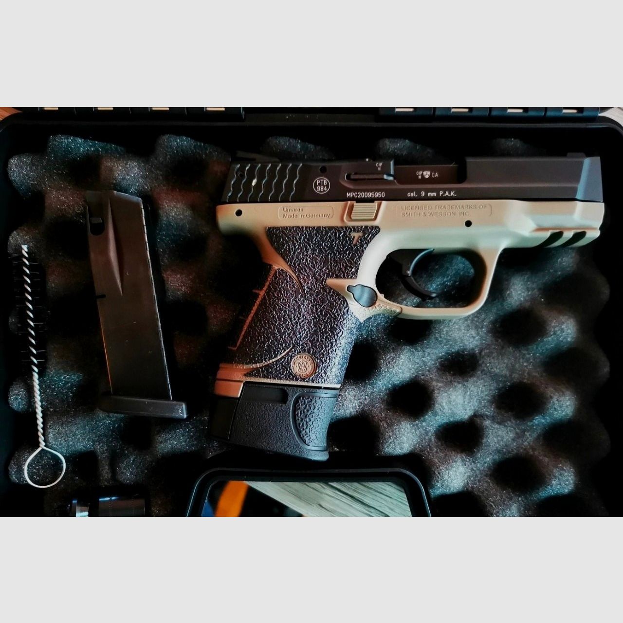 Smith and Wesson M&P9 9C in 9mm PAK