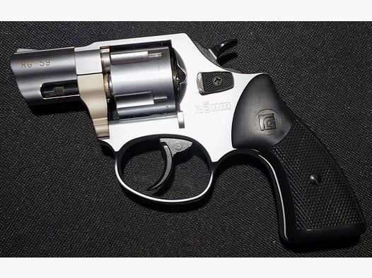 Röhm RG 59 Schreckschuss Revolver Alu Chrome 9 mm R.K. (PTB 735)