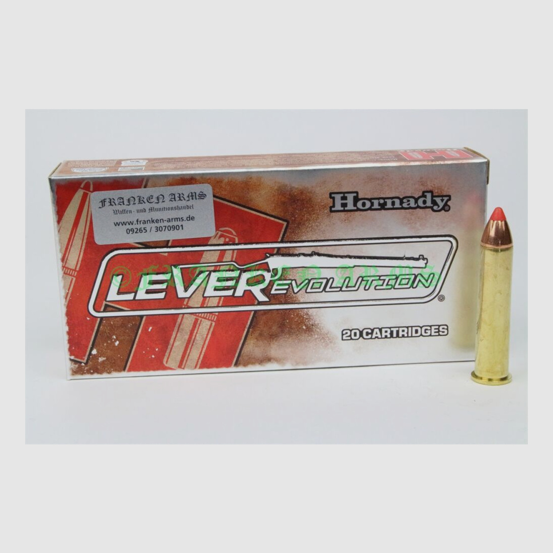 Hornady	 FTX .45-70 Govt. 325gr. 21,1g Lever Evolution 20 Stück Staffelpreis