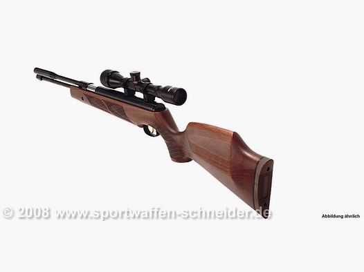 Starrlauf Luftgewehr Weihrauch HW 97 K Buchenholzschaft SchalldĂ¤mpfer Kaliber 5,5 mm (P18)