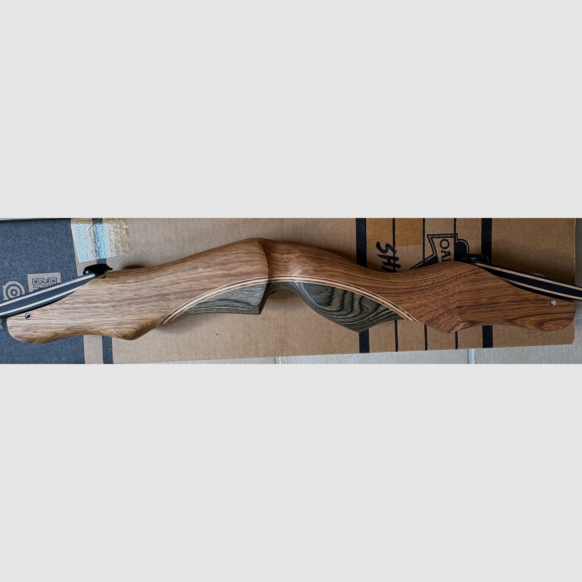 Traditoneller Recurvebogen Merbow von Oak Ridge, 62"/35 lbs, RH