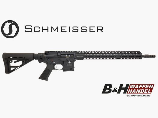 Schmeisser AR15 Dynamic L zwart LL 16.75" M-Lok Dynamic Trigger SLB Zwart Zelfladend Halve Automaat