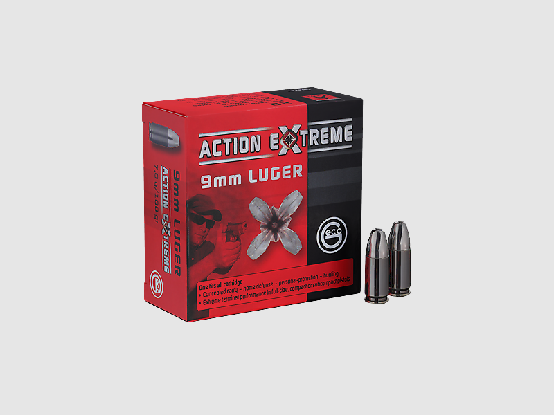 Geco Action Extreme 9mm Para – 20er Pack