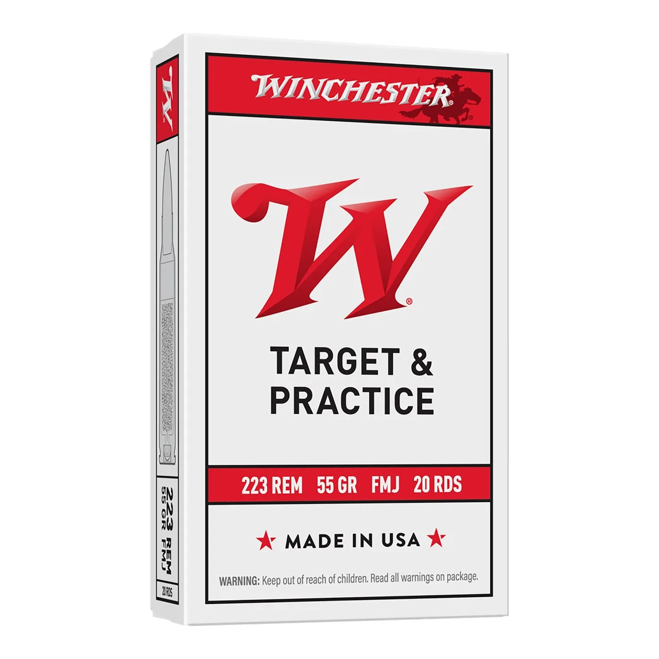 Winchester .223 Rem FMJ 55 gr