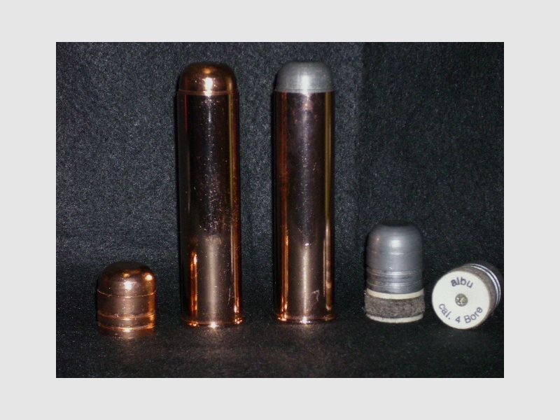 cal.4 Bore Rifle Bullet