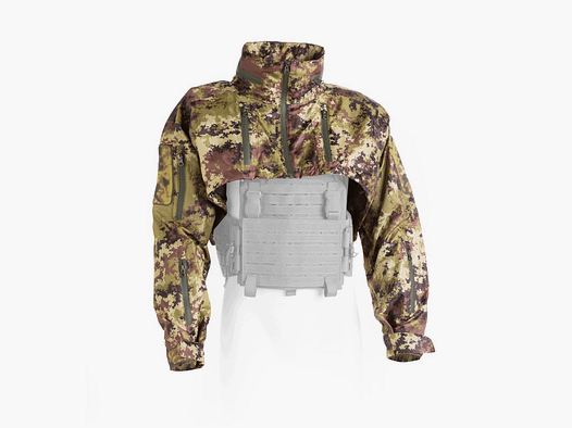 GIACCA – OPENLAND LIGHT EVO-JACKET PER PLATE CARRIER WATERPROOF Italian Camo