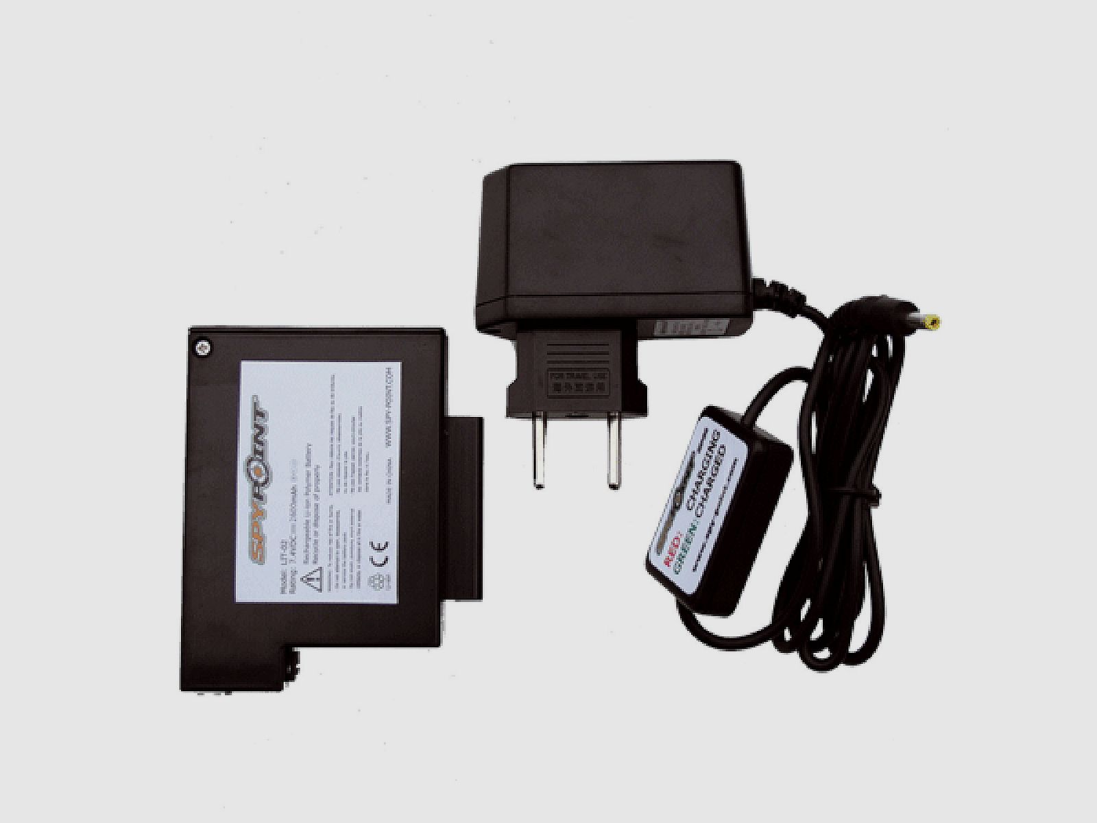 Spypoint LIT-C-8 Lithium Akku passend für Link-S / Link-Dark / Link-EVO / Solar-Dark / Force-Dark mit Ladegerät