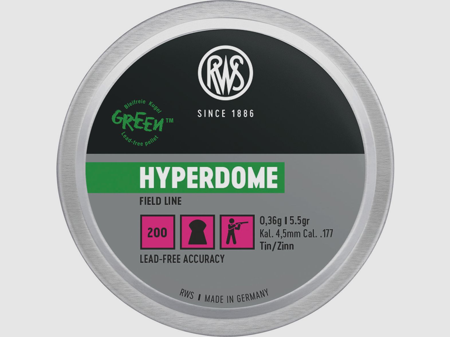 RWS Hyperdome 4,5 mm 200 pcs.