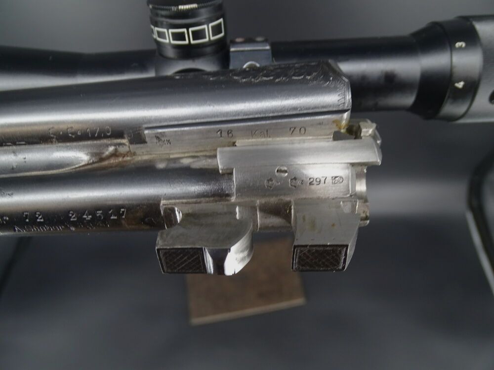 Four-barreled Burgsmüller Suhl 1997 caliber 8x57IRS .22lr 16/70 ZF Doctor LP collection liquidation