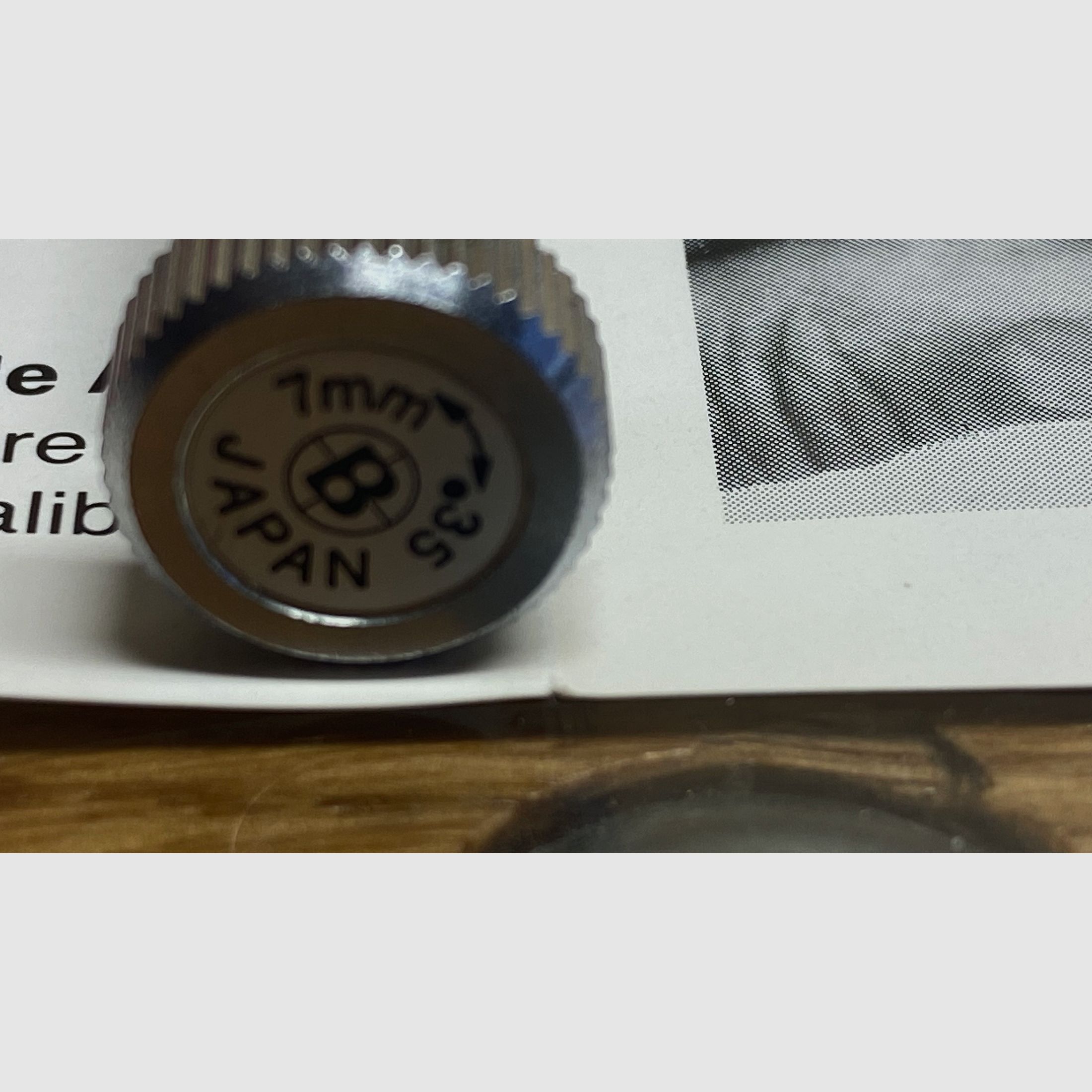 Schussprüfer, Optischer Kollimator von BUSHNELL, Kaliber 7mm bis .35