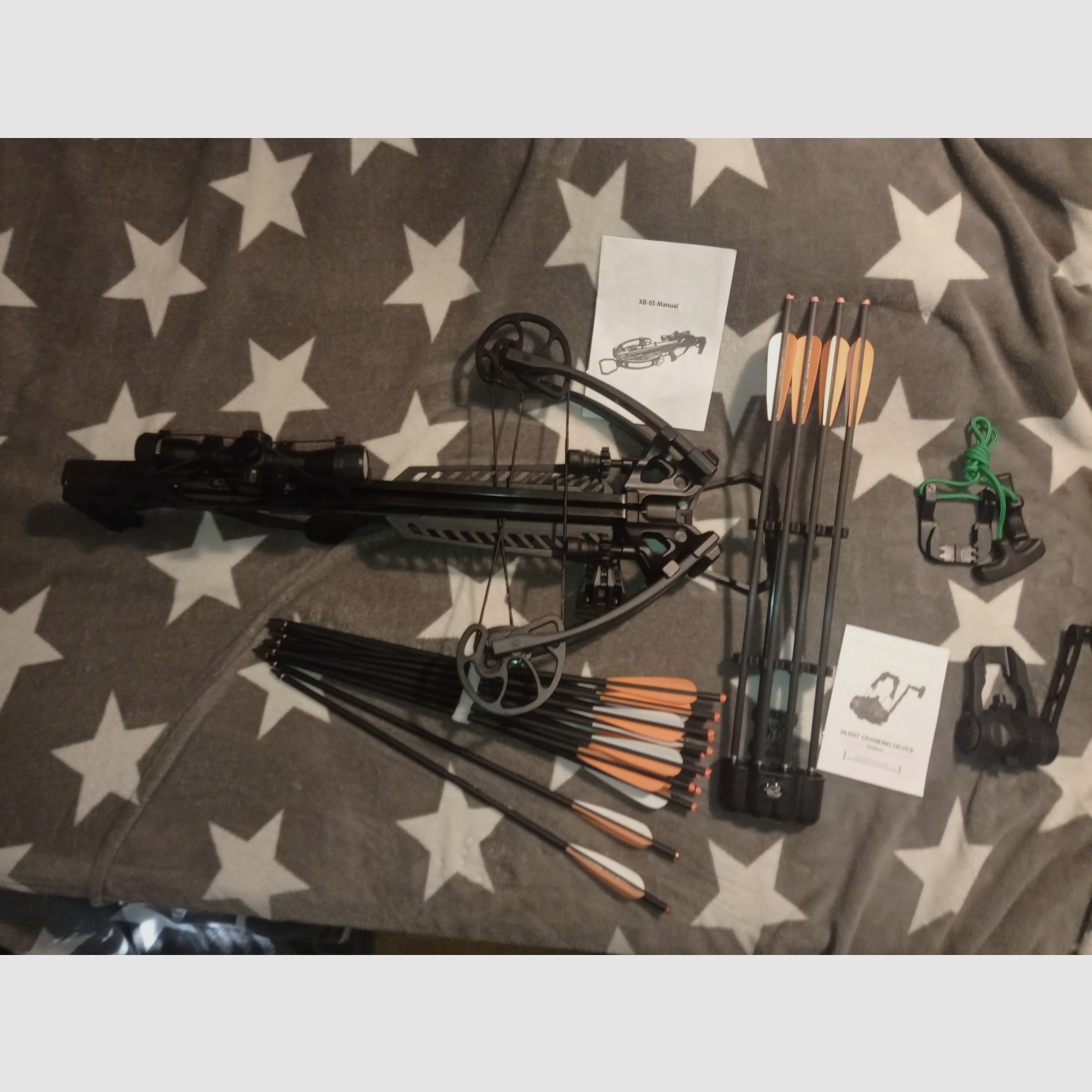 Compoundarmbrust Mankung Chester XB65  mit Kurbelspanner