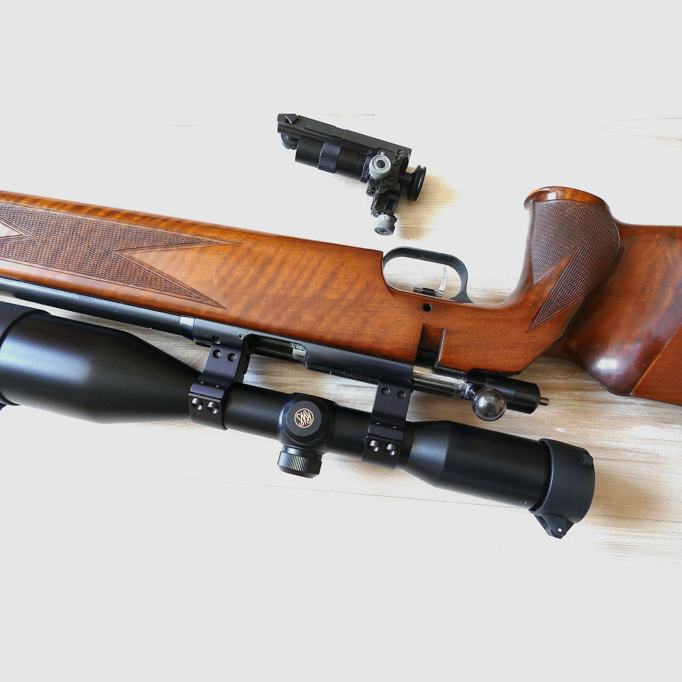   Anschütz – Match 54 Gewehr                im Kaliber .22 (Einzellader)