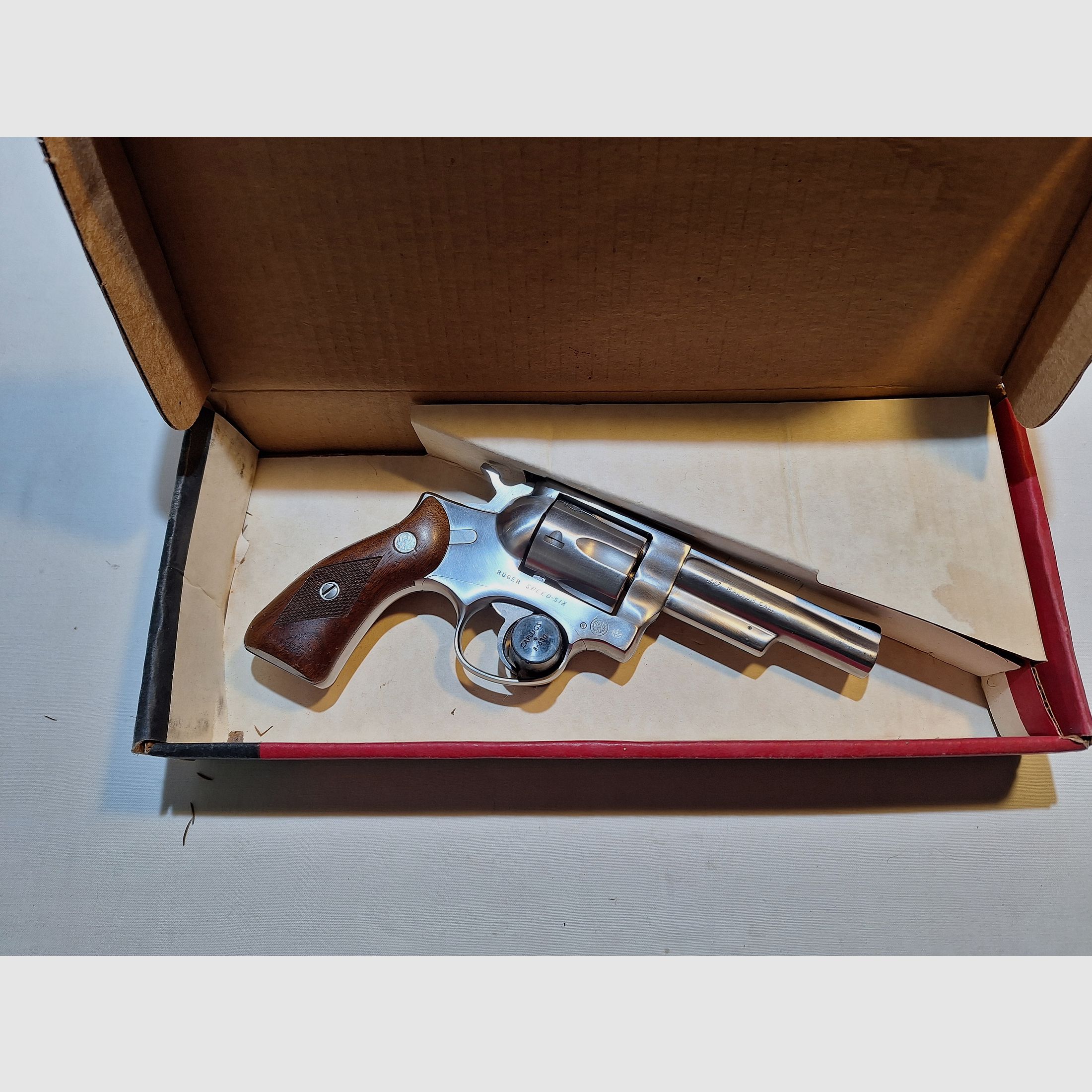 Ruger Revolver stainless steel
