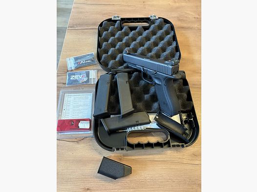 Glock 34 Gen4 inkl. ZEV Federsatz, 4 Magazine 9mmLuger