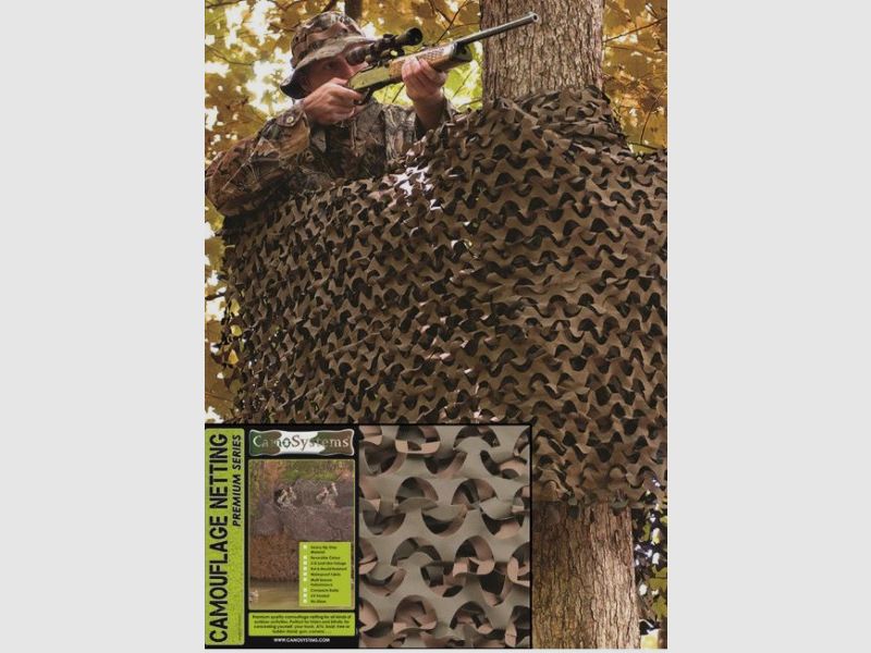 TARNNETZ BASIC LIGHT - 240x300 CM - WOODLAND