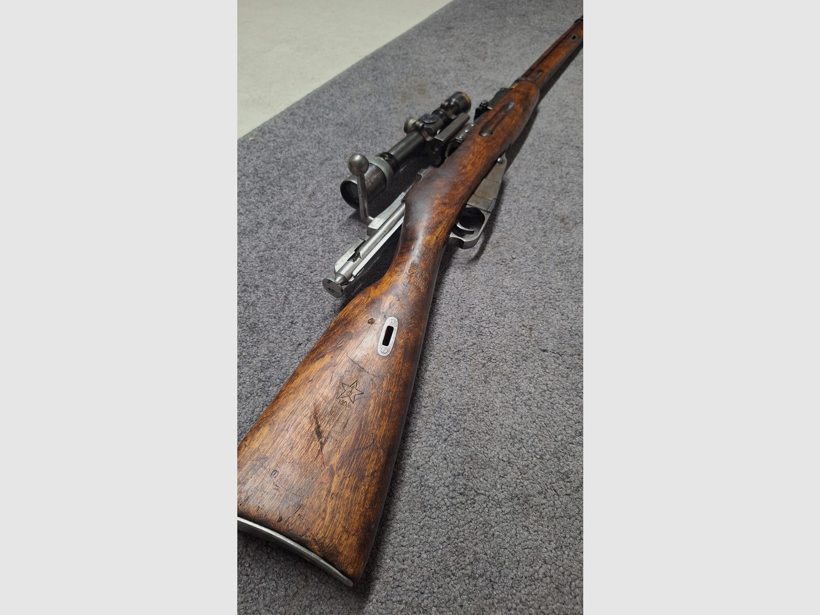 Mosin Nagant Tula 1935 PE Scharfschütze mit Smirnskiy Montage 7,62x54R, Bild 3 von 11