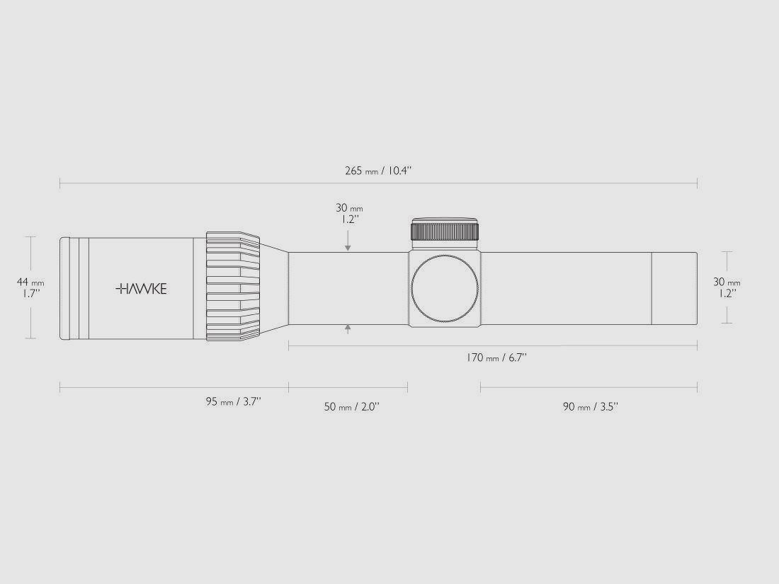 Hawke Sidewinder Richtkijker 6-24x56 SF, afbeelding 2 van 3