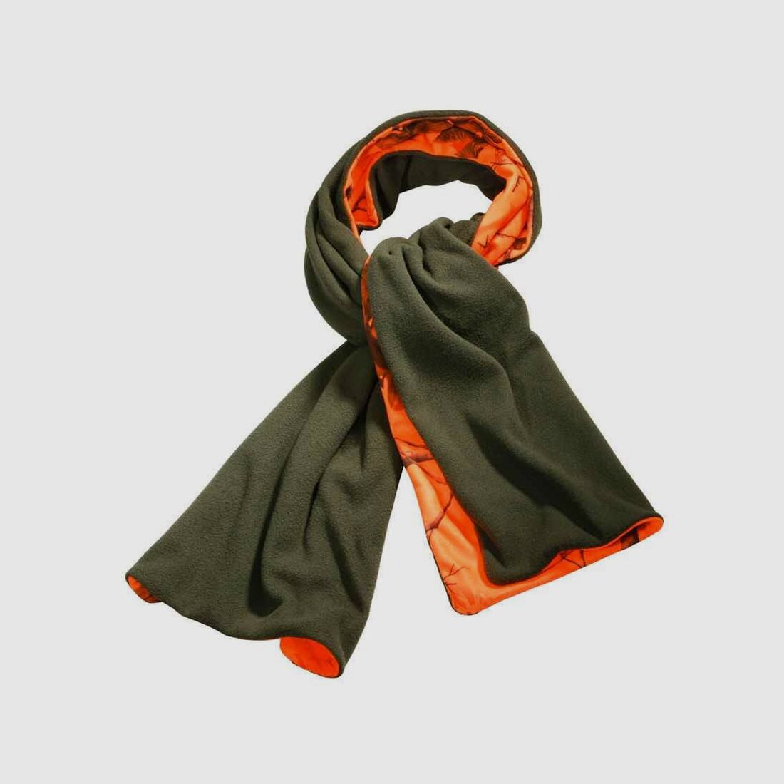 Forest & Forestry Fleece Reversible Signal Scarf