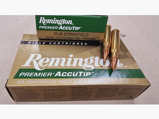 .30-06/150grs Accutip Remington 20 Stk. #PRA3006A#