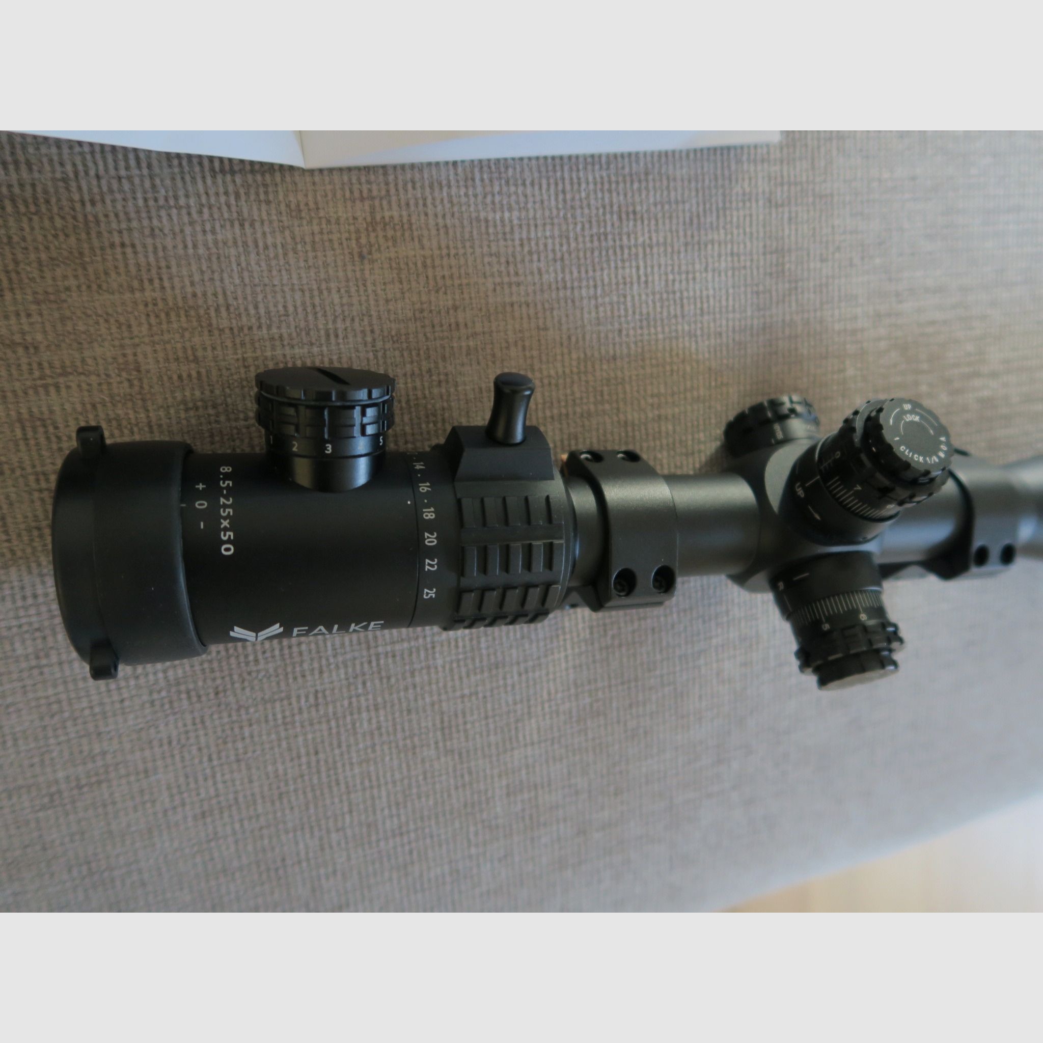 Zielfernrohr FALKE 8,5-25x50 mildot