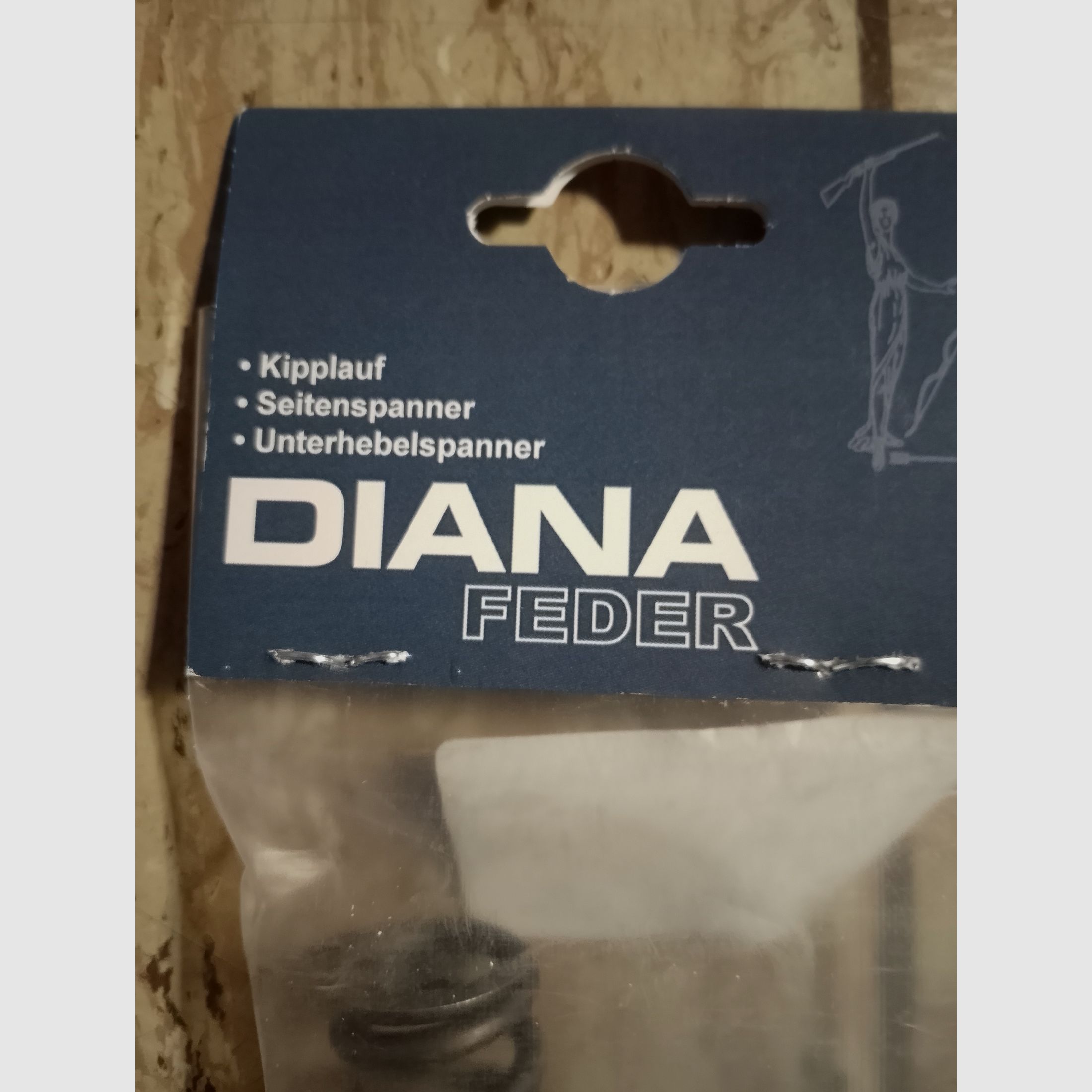 16 J Exportfeder für DIANA K98 Mod. 31/ 34/ 460/ 430L/ 470th neu Feder Unterhebelspanner Kipplauf Luftgewehr 