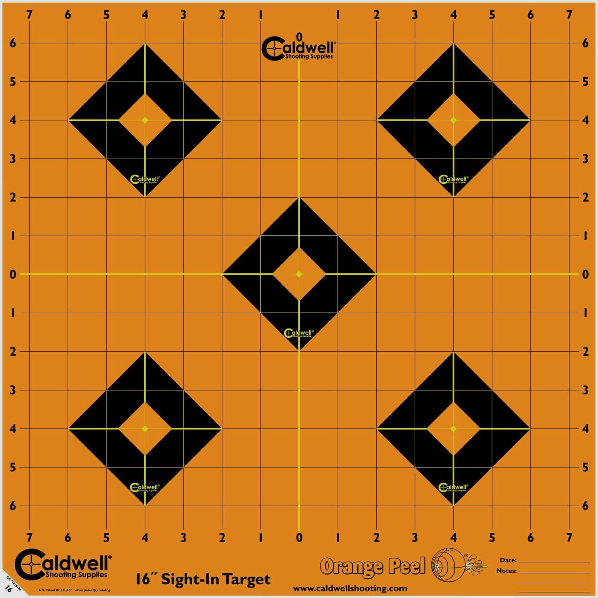 Caldwell Orange Pell Target 16'', 5pcs.