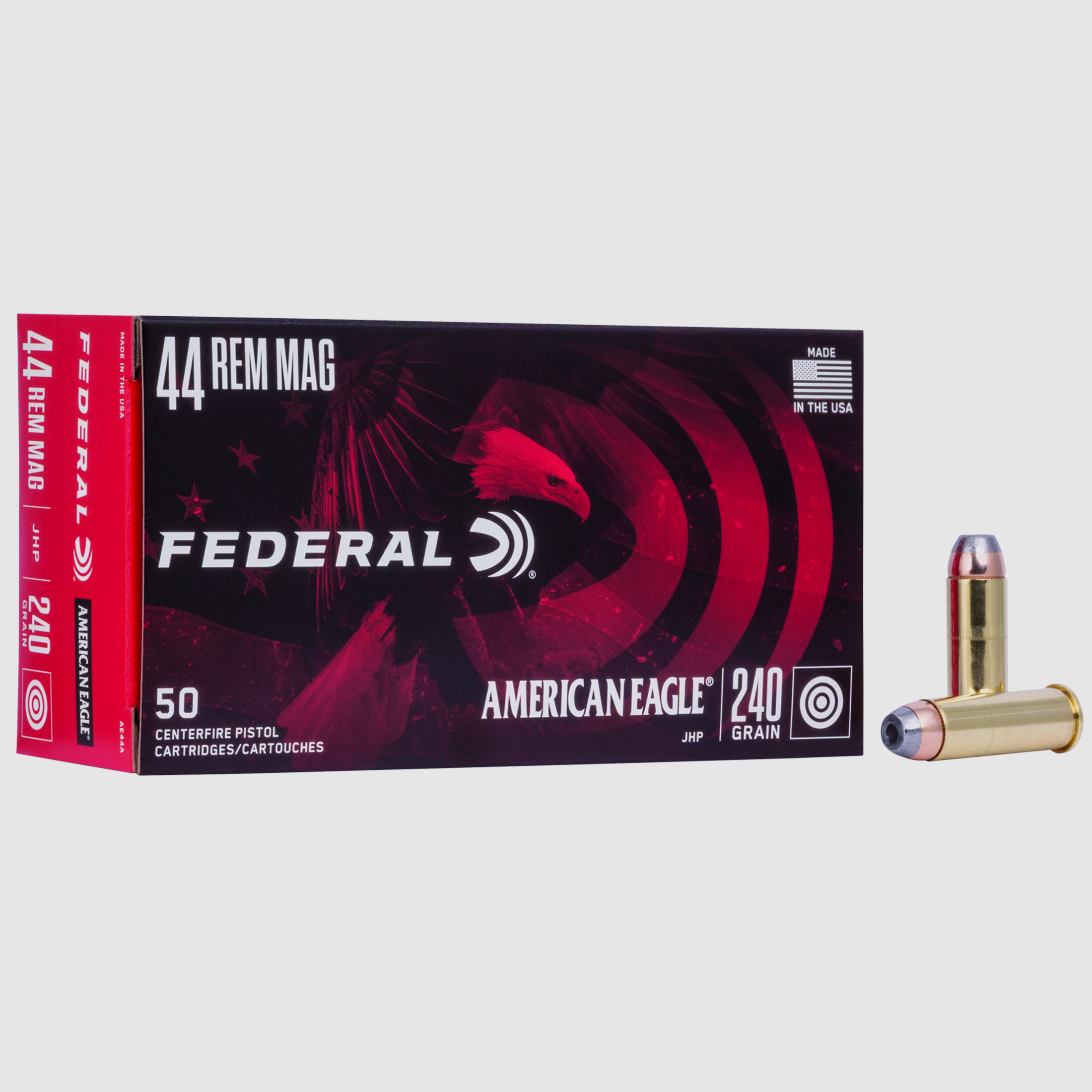 Federal Revolvermunition American Eagle .44 Rem. Mag. 15,6g Jacketed Hollow Point