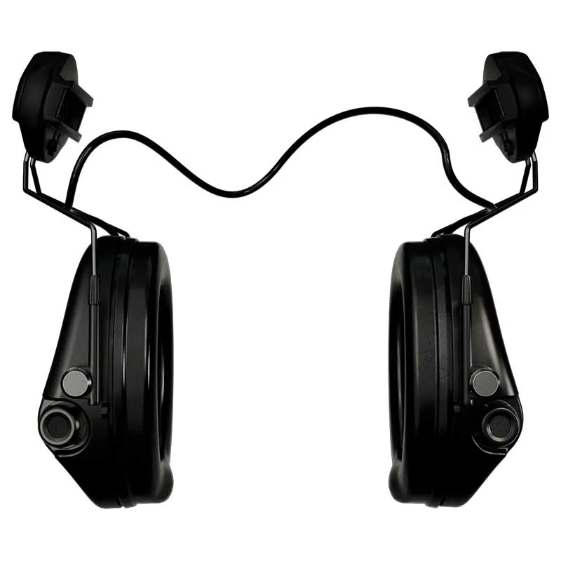 Sordin Supreme MIL AUX earmuffs with adapter for mounting on ARC rail – black – 72308-04-S, image 4 of 5
