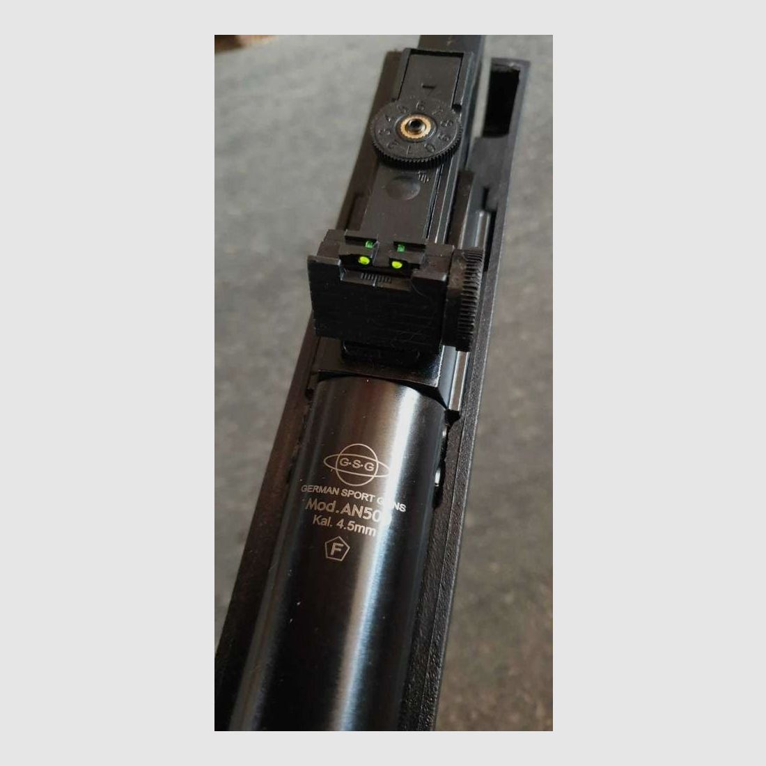 GSG Kompakt Luftgewehr 4,5 mm mit Zubehör