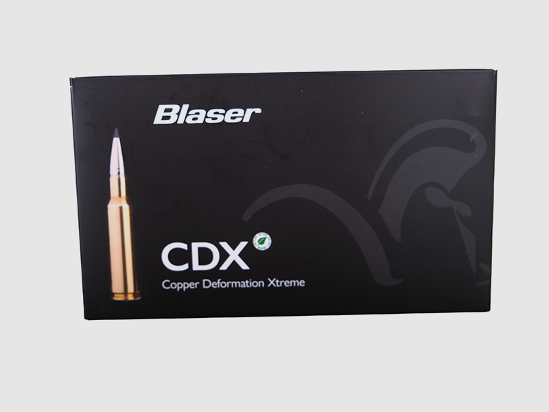 Blaser 8.5x55 CDX 11,7g/180gr loodvrije geweerpatroon, afbeelding 1 van 2