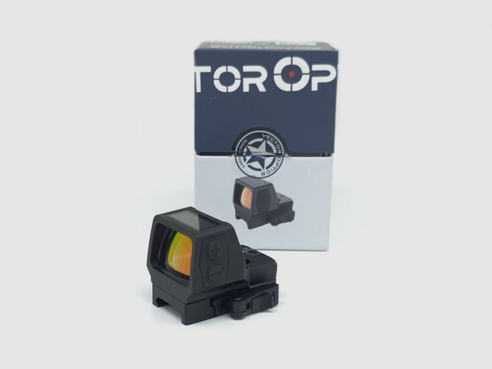 Vector Optics SCRD-SM44 Frenzy Plus 1x22x32 Mirino Red Dot Alimentato a Energia Solare
