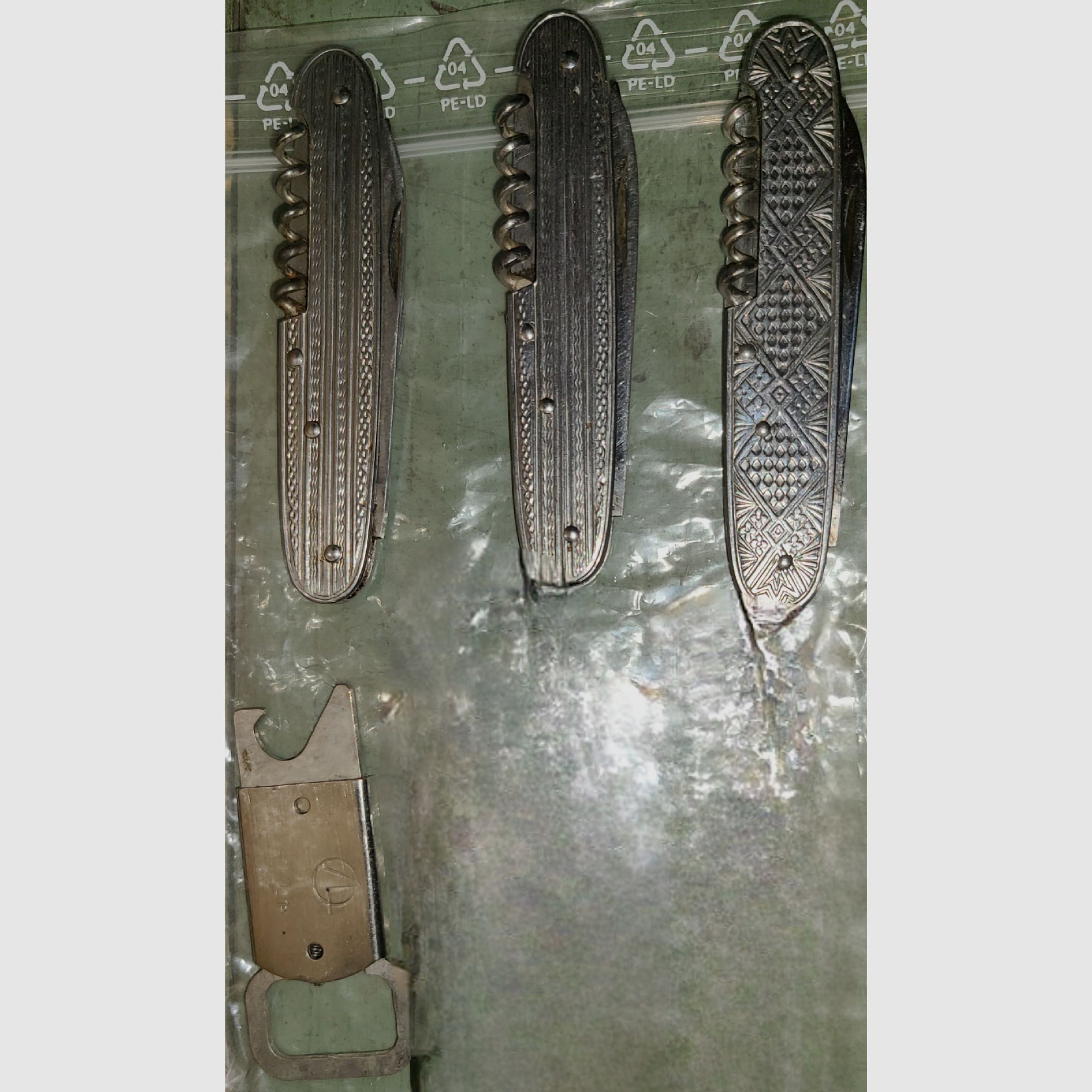 KNIFE LETTER OPENER COLLECTION LIQUIDATION GDR VEB GDR HUNTING DECO BLADES HORN ANTLER COPPER