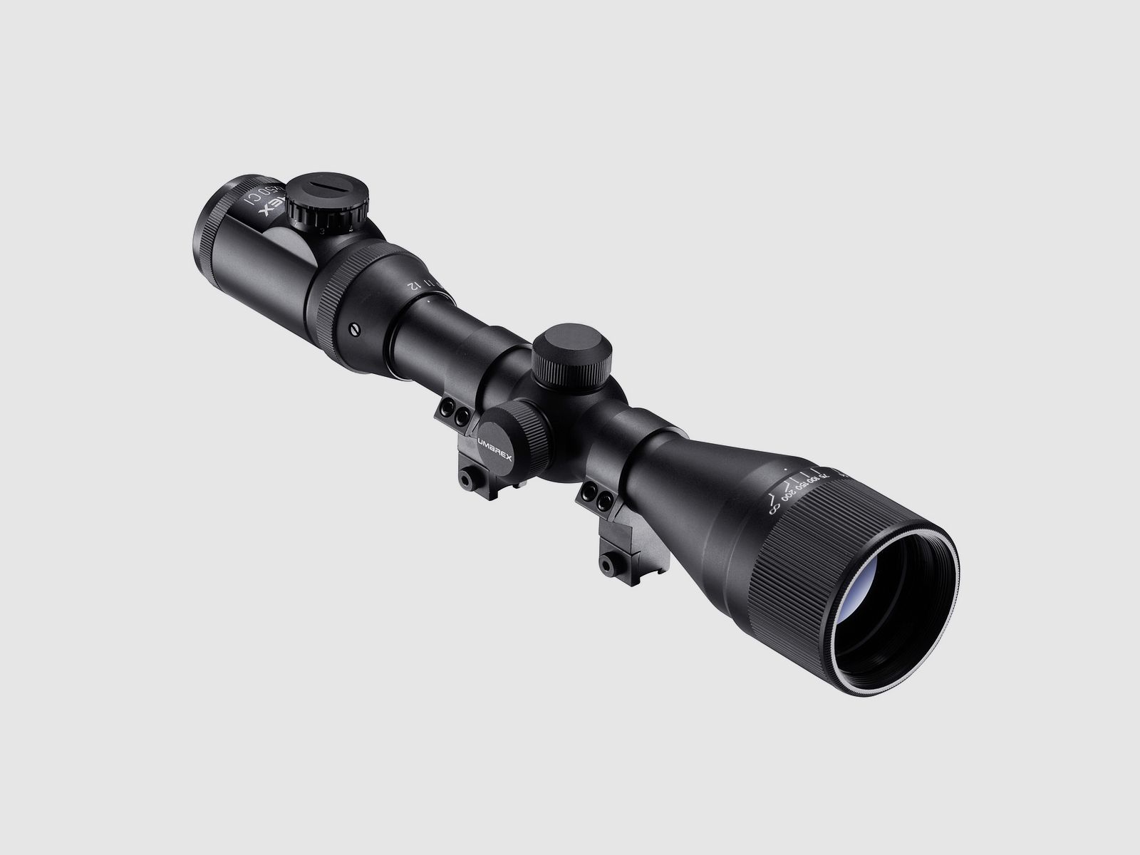 UMAREX richtkijker met verlicht dradenkruis 4-12x50 CI bijv. voor luchtgeweer/CO2 verlicht dradenkruis MilDot met montage, afbeelding 2 van 2