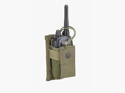 DEFCON 5 SPRING RADIO POUCH OD GREEN