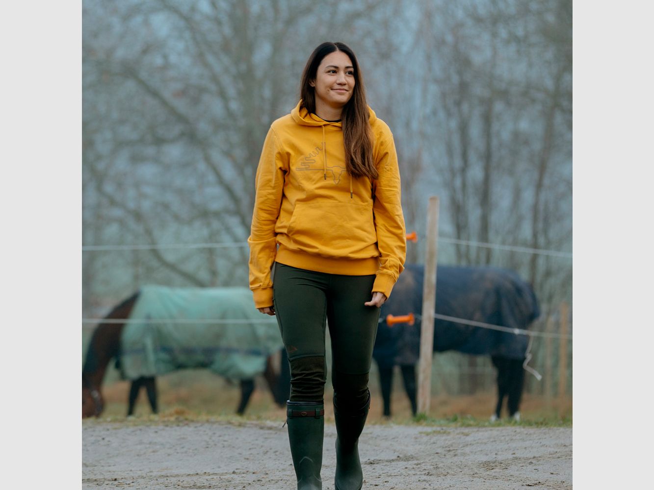 Felpa con cappuccio Ultra Swedteam – Colore: Giallo | Taglia: 3XL, immagine 5 di 13