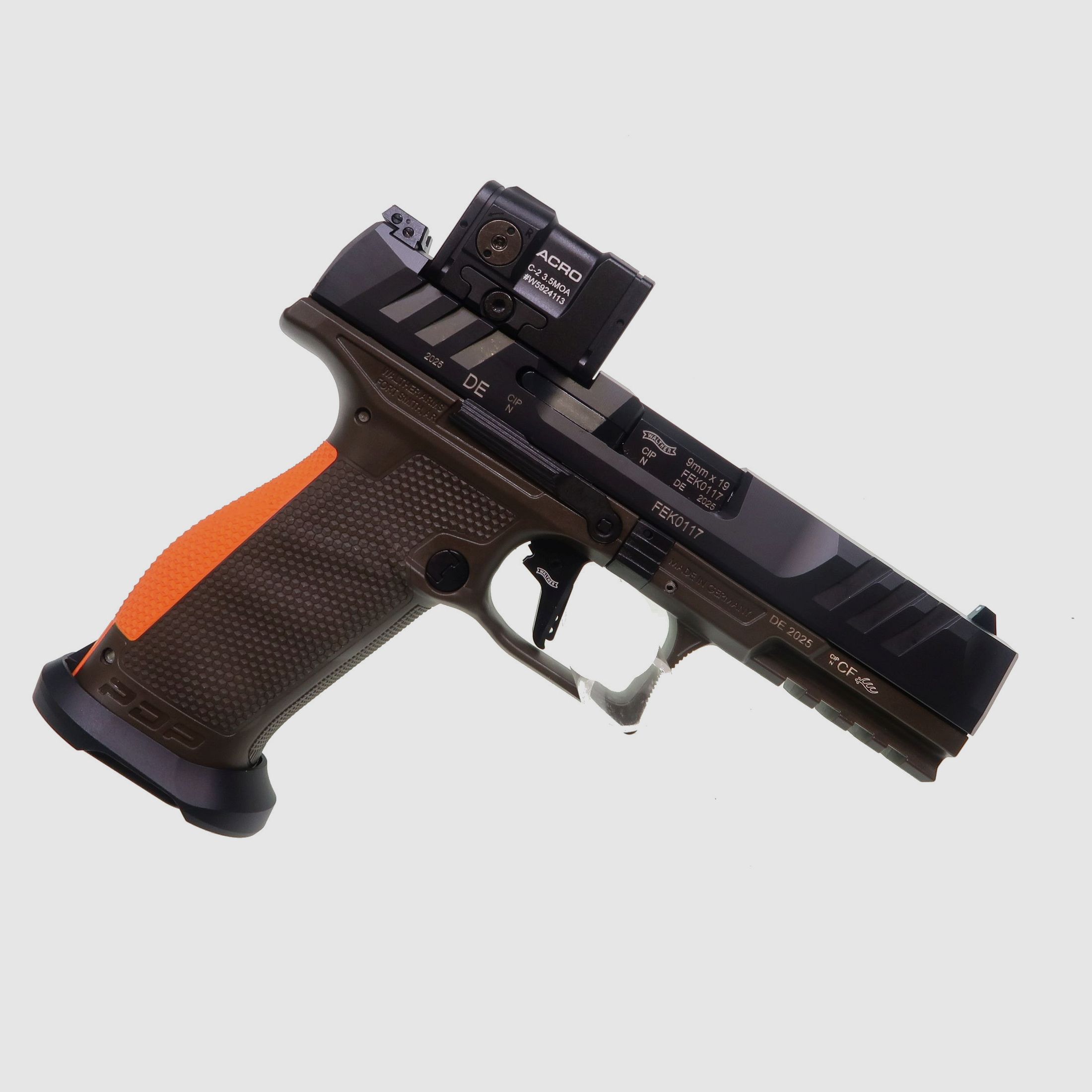 Walther PDP Full Size PRO 9mmPara Hunter 4,5 pouces