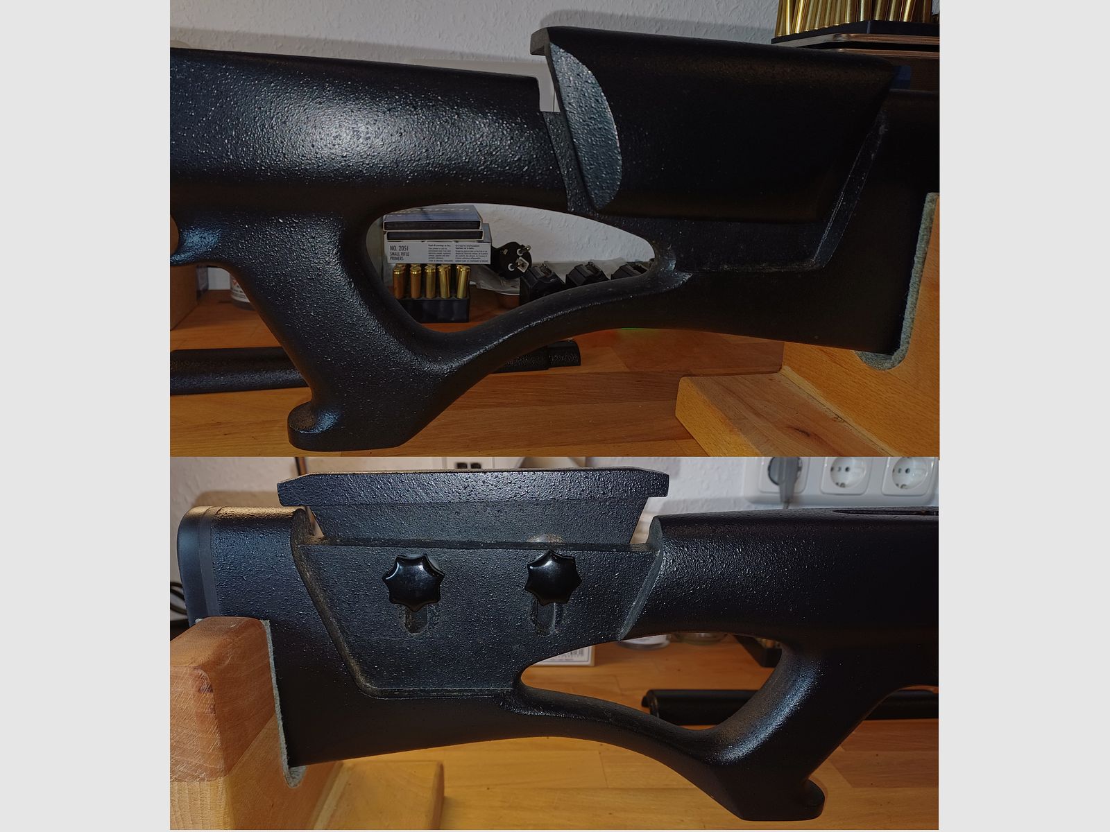 Rarity! HK SL6 / 630 hole stock, as new