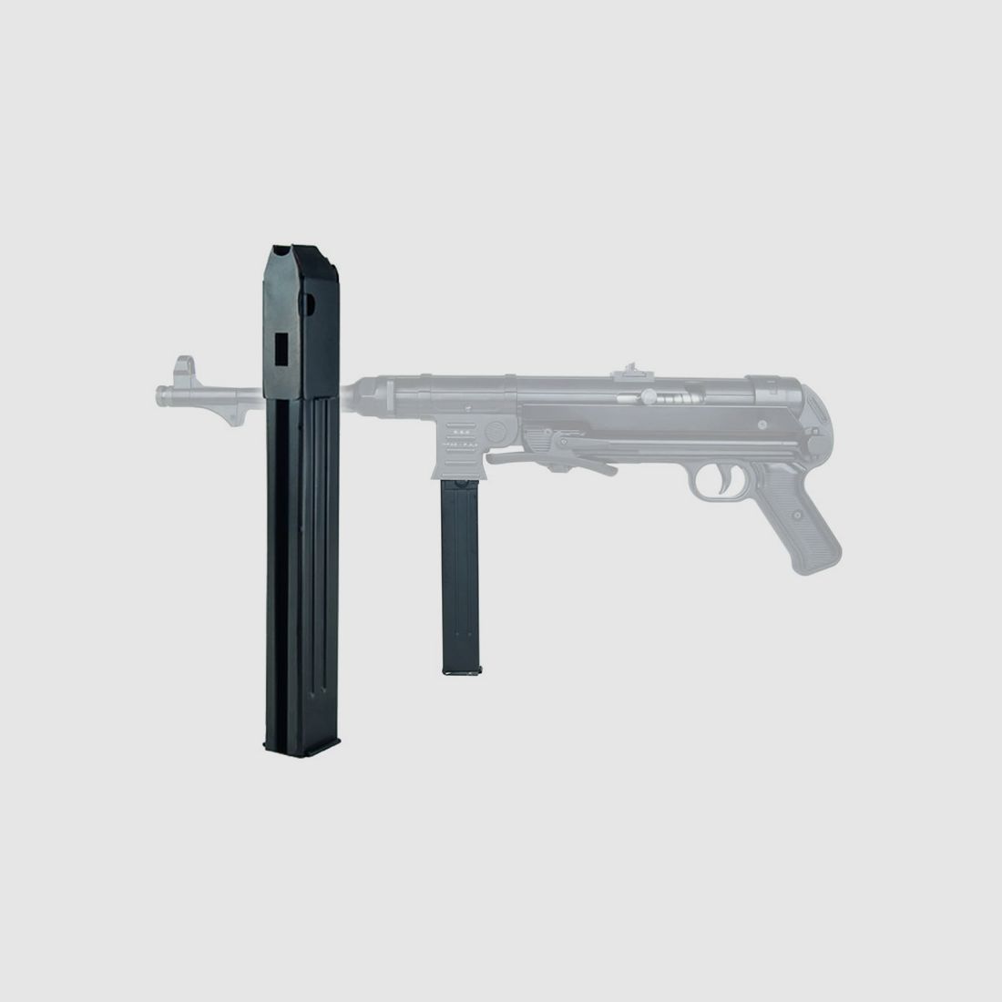 Ersatzmagazin fĂĽr Schreckschuss Maschinenpistole GSG MP40 25 Schuss
