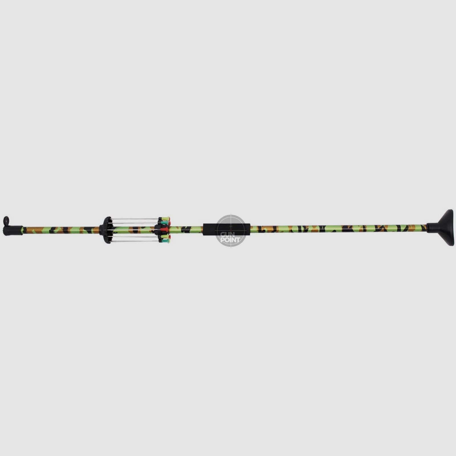 Blasrohr mit Visier, ca.76 cm,10 Nadelpfeile, ab 18 Jahre!