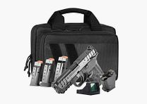 Pistolet S&W Equalizer TS 9 x 19 Noir Carry On Bundle avec RFX 11 et Sac Savior Specialist