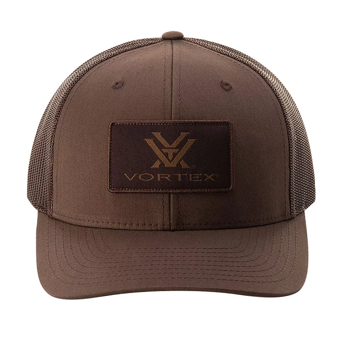 Men’s Vortex Force On Force baseball cap, brown (221-18-BRN)