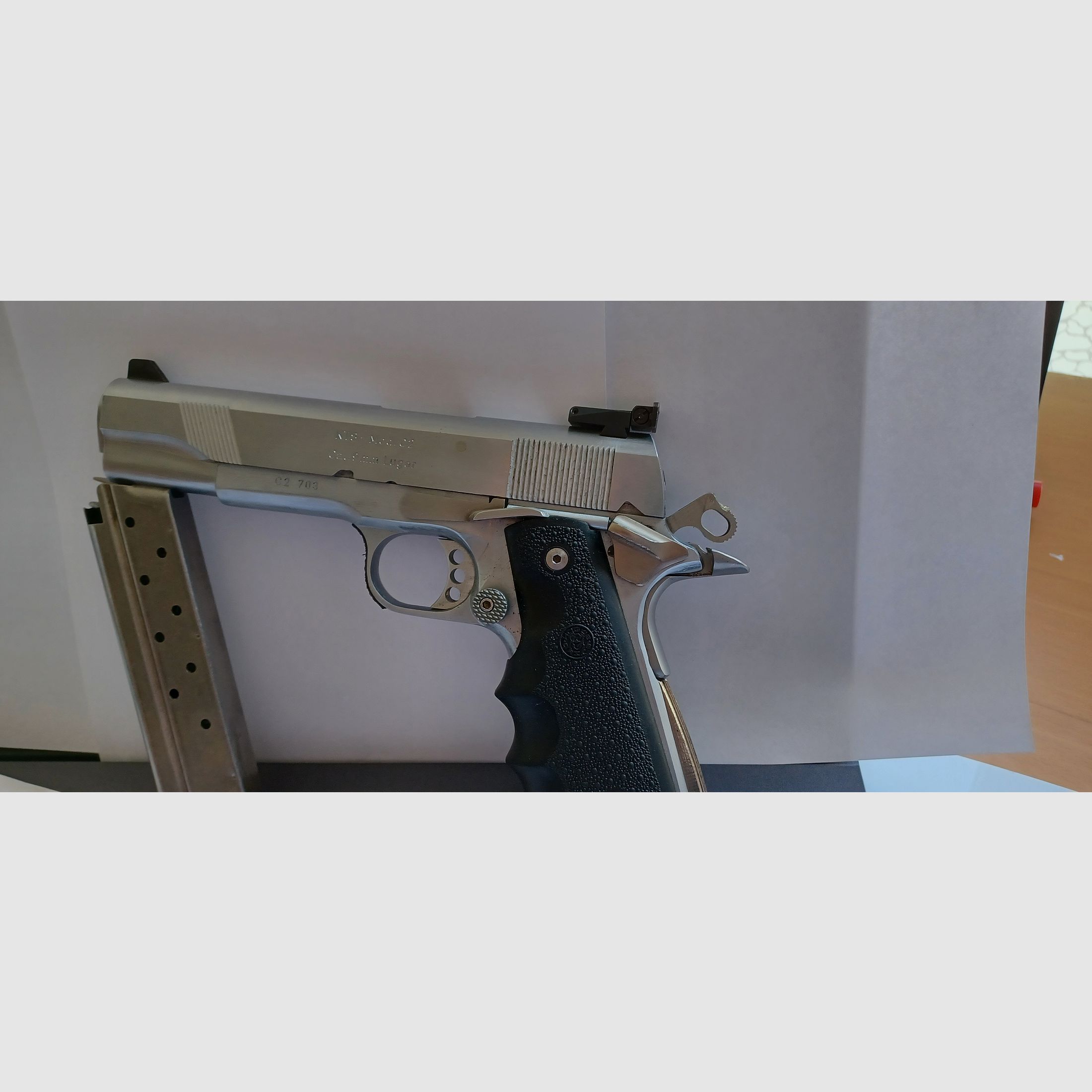 1911-Clon en 9 mm PARA de KTS, modèle C2 No: 703 - Customs Gun-