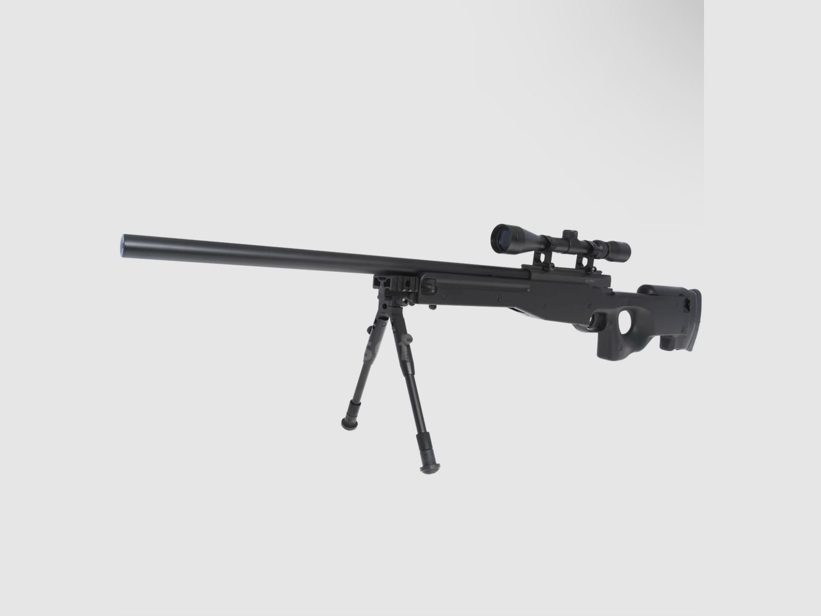 Airsoft Sniper Well L96 Sniper Rifle Set Upgraded 6mm