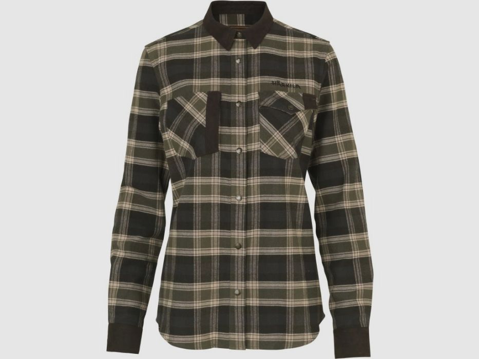 Camisa de manga larga para mujer Harkila Aivak oliva 140112877, imagen 1 de 5
