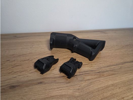 Visiera Flip-Up, Magpul AFG 1 impugnatura anteriore Picatinny AR15 AR10 Flip Up