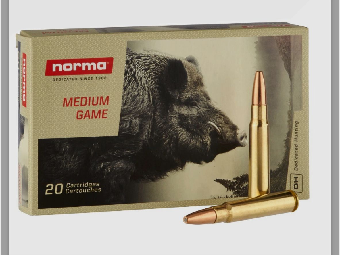 Norma 8x57 IS Vulkan 12,7g/196gr. 70 colpi