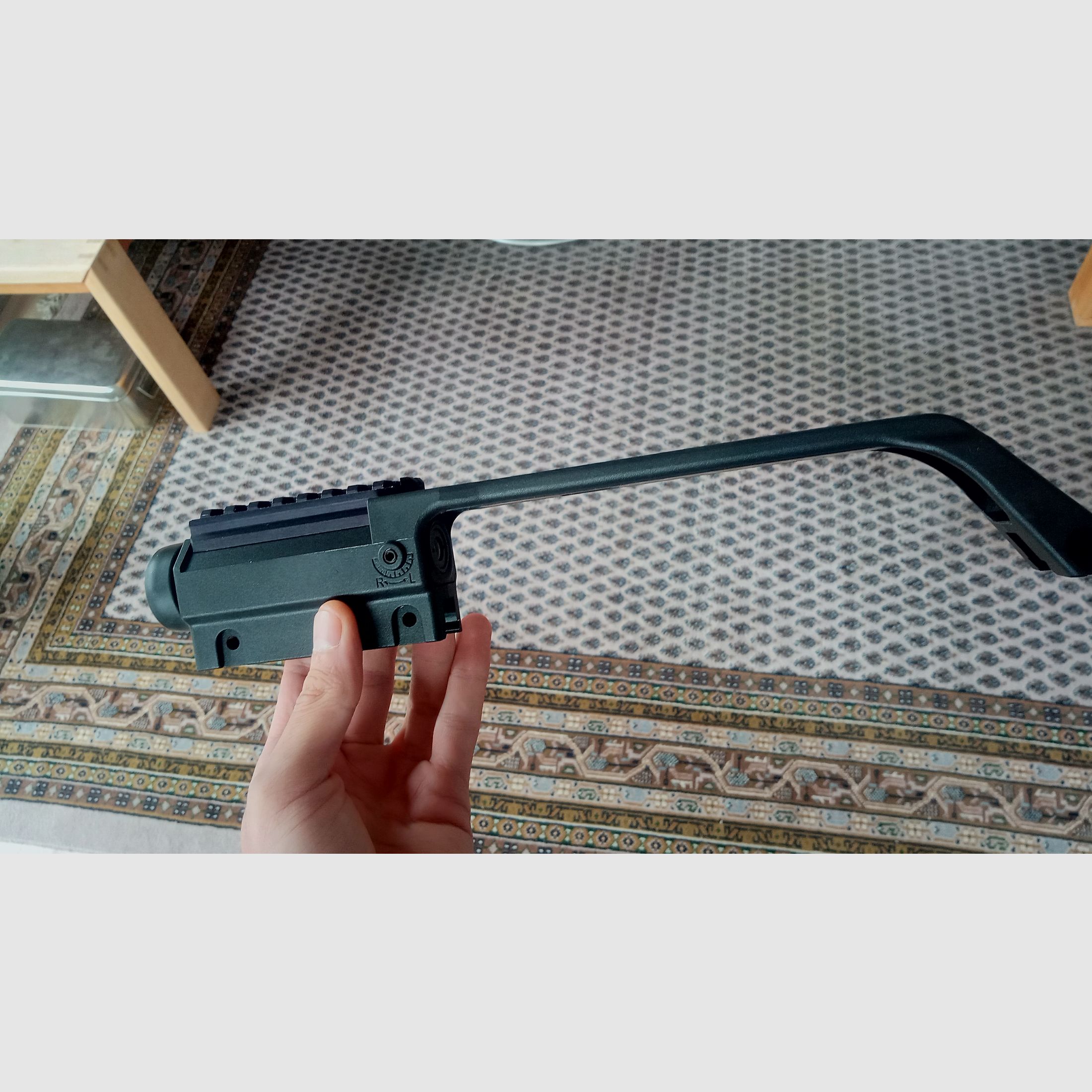 Hensoldt 3-Fach Optik Zielfernrohr Tragegriff mit Picatinny Schiene für H&K G36 HK243 und SL8 / x3 Scope Carryhandle