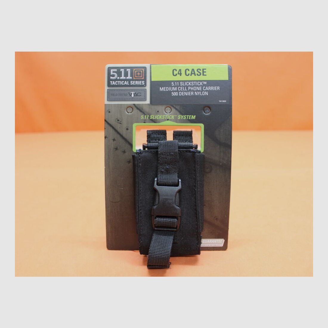 5.11 5.11 C4 Case (56029) 019 Bolsa negra mediana para teléfono/PDA, o por ejemplo también para paquetes de cigarrillos?