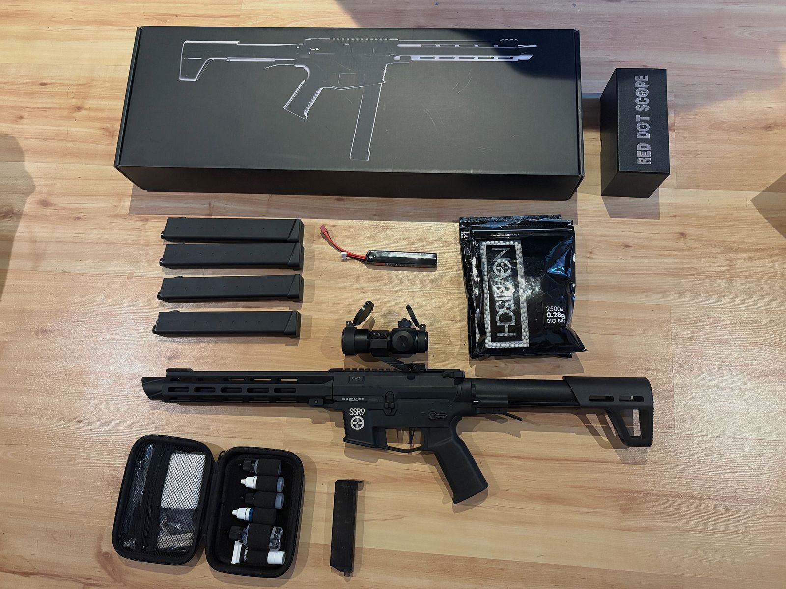 Novritsch SSR9 Airsoft AEG – comme neuf – OVP