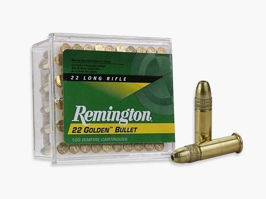 Remington Golden Bullet .22 LR 36GR BPHP 100 cartucce